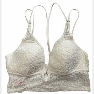 Cream Velvet Bralette